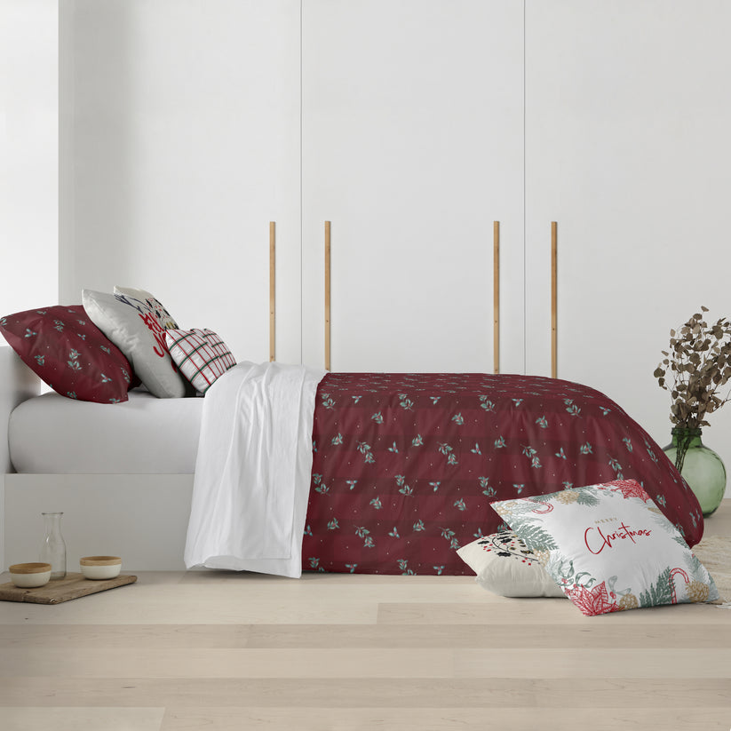 ripshop Funda nórdica con clicks reversible Terciopelo Red Christmas 1 – Ripshop Rebajas de fin de temporada