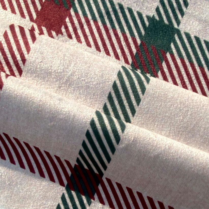 ripshop Funda nórdica con clicks reversible Terciopelo Cuadros Navidad – Ripshop Devoluciones gratuitas