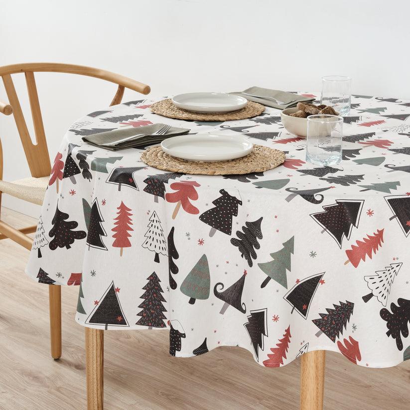 ripshop Mantel redondo antimanchas Merry Christmas 14 – Ripshop Grandes descuentos