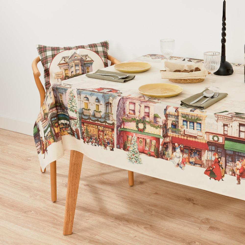 ripshop Mantel tacto tela Christmas City – Ripshop