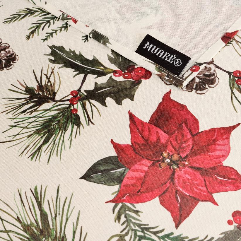 ripshop Mantel antimanchas Christmas Flowers 1 – Ripshop Descuento por venta flash