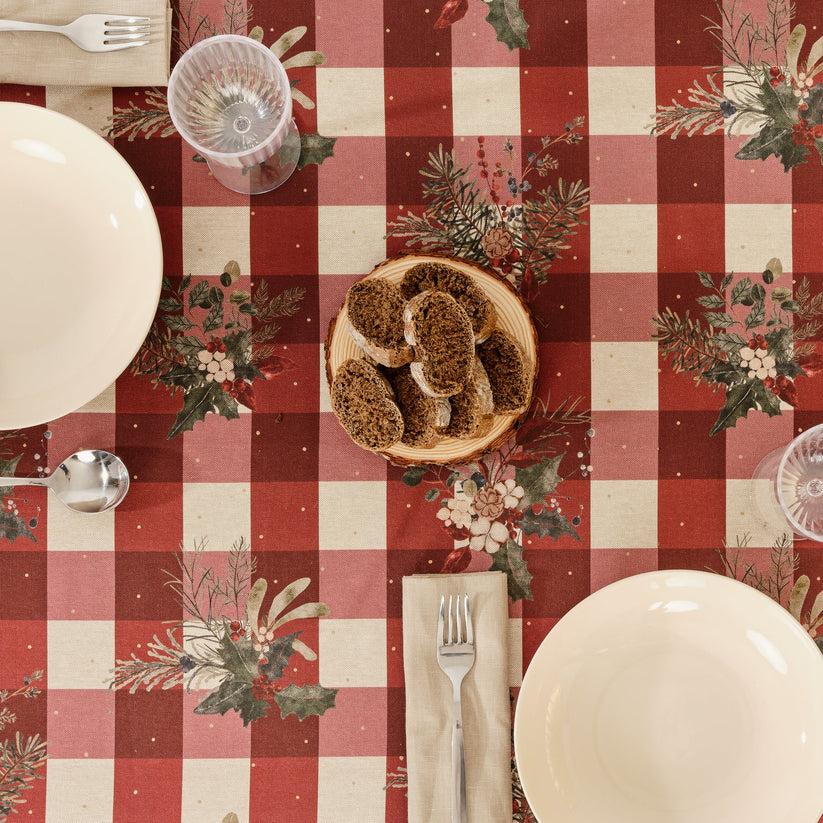 ripshop Mantel tacto tela Christmas Muérdago 1-100 – Ripshop Descuento por venta flash