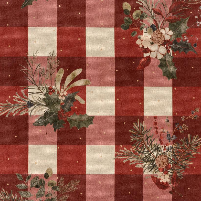 ripshop Mantel tacto tela Christmas Muérdago 1-100 – Ripshop Descuento por venta flash