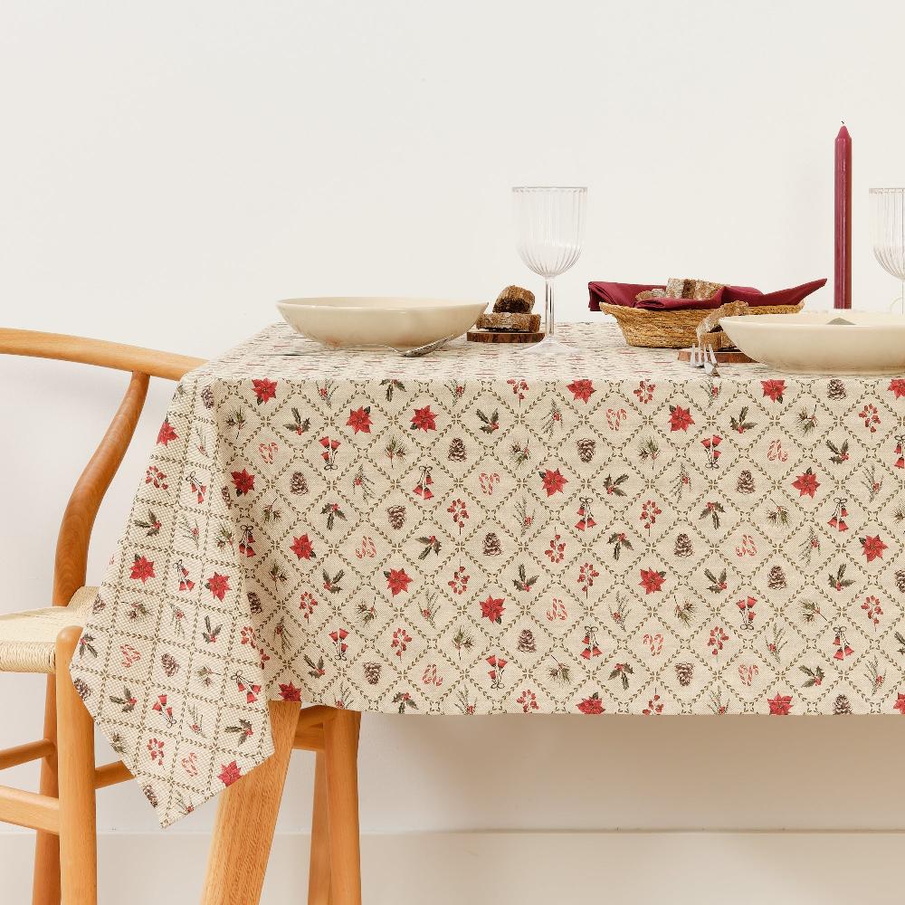 ripshop Mantel tacto tela Christmas Flower 2 – Ripshop