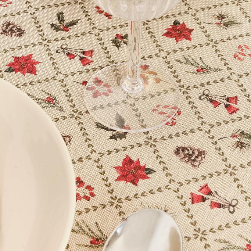 ripshop Mantel tacto tela Christmas Flower 2 – Ripshop Ofertas de temporada