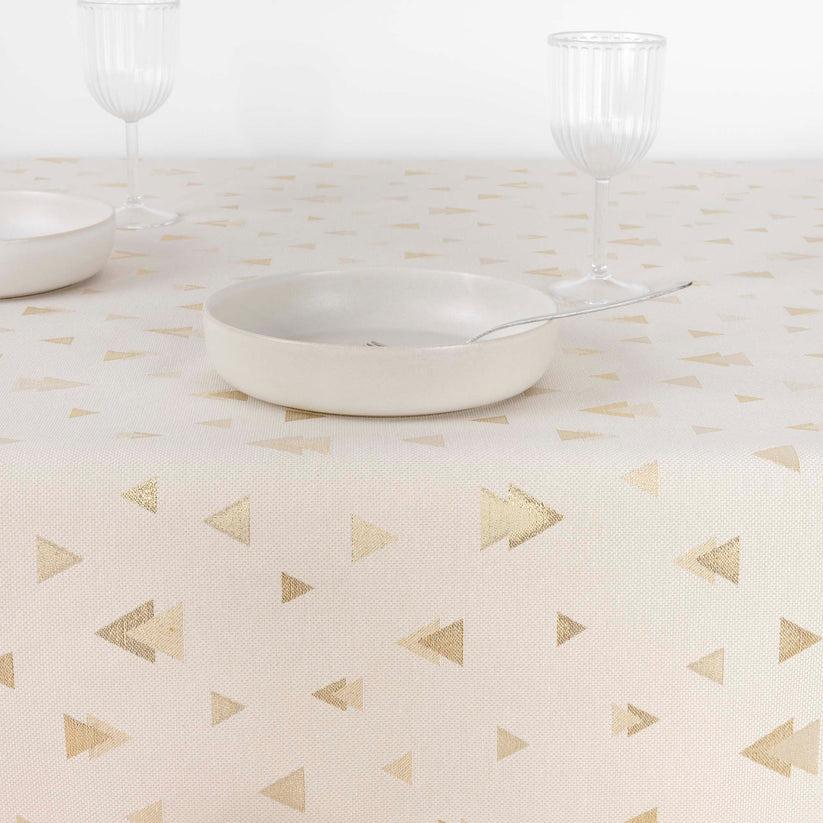 ripshop Mantel tacto tela jacquard R22124 Natural Oro Lurex – Ripshop Solo queda un día