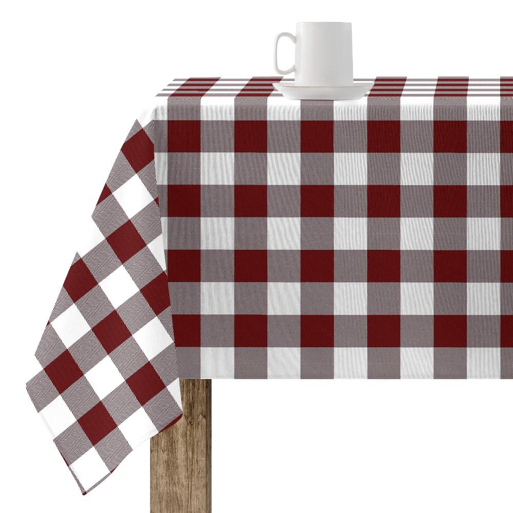 ripshop Mantel antimanchas Cuadros Granate – Ripshop
