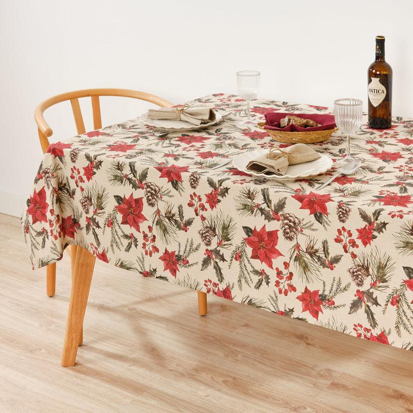 ripshop Mantel tacto tela Christmas Flower 1 – Ripshop Gran oferta