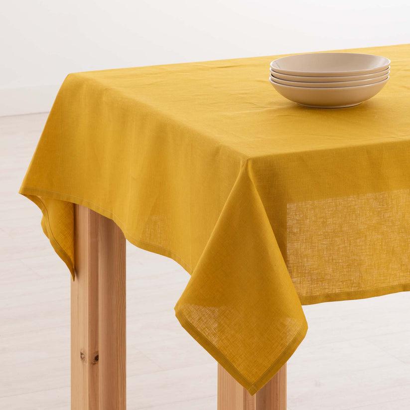 ripshop Mantel hidrofugo Lino 100% Mustard – Ripshop Ahorra y exporta