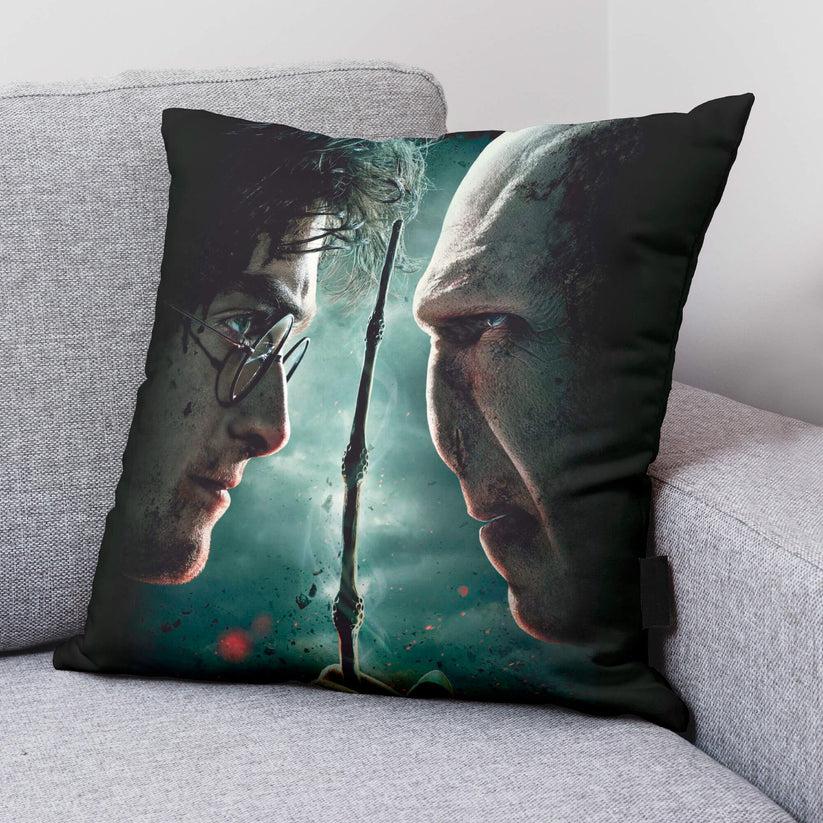ripshop Funda de cojín Harry VS Voldemort A 50X50 cm Harry Potter – Ripshop Rebajas top