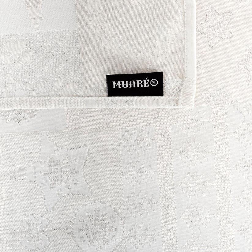 ripshop Mantel tacto tela jacquard R22120 Natural Plata Lurex – Ripshop Tienda