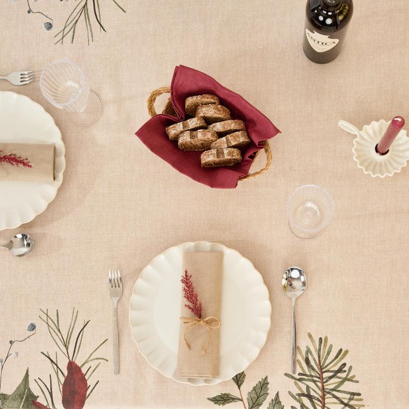 ripshop Mantel antimanchas Christmas Muérdago – Ripshop Precio de fábrica