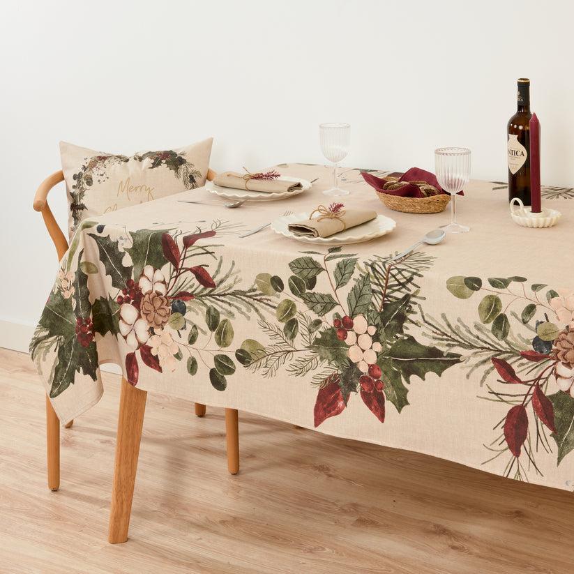 ripshop Mantel antimanchas Christmas Muérdago – Ripshop Precio de fábrica