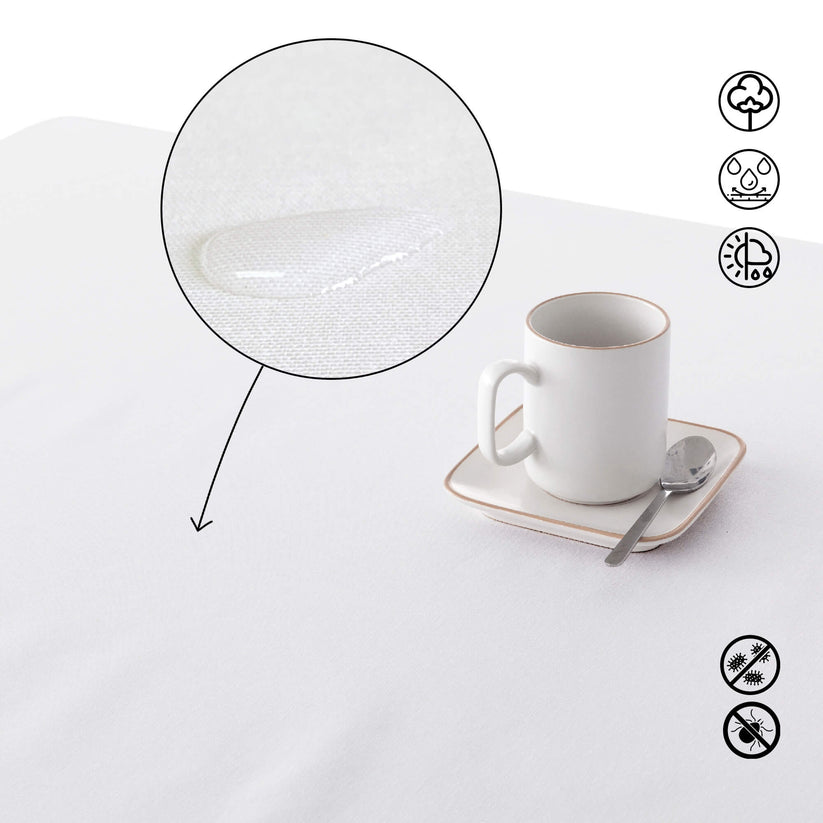 ripshop Mantel hidrofugo Lino 100% Light Grey – Ripshop Superdescuento