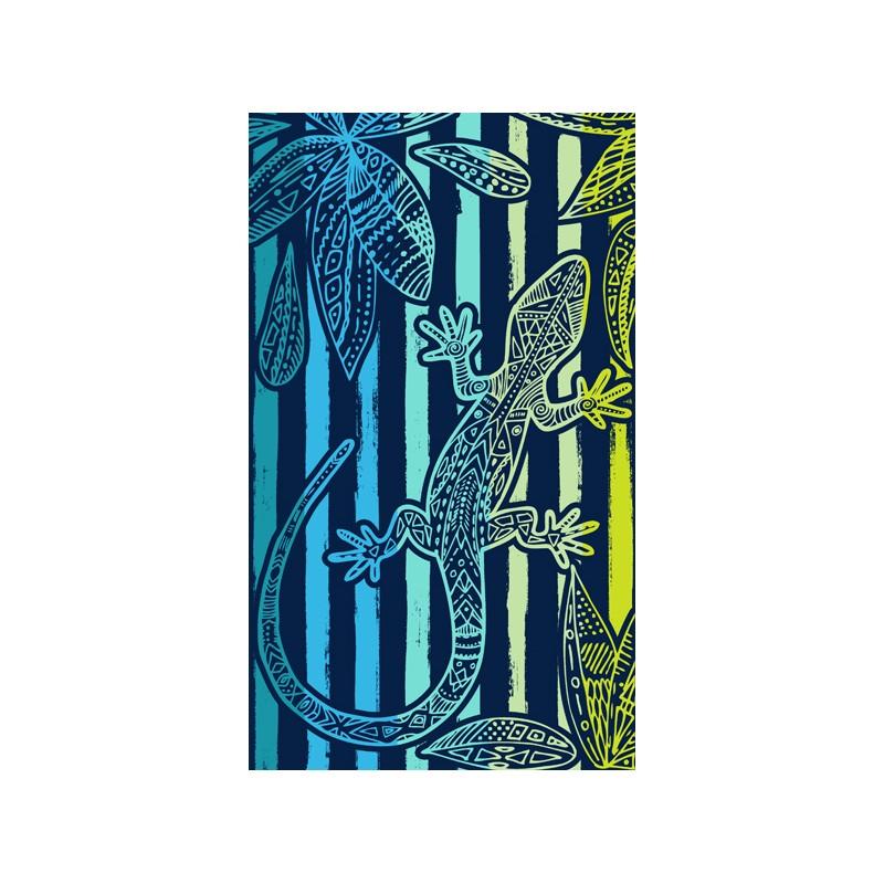 secaneta TOALLA 100X170 JACQUARD TERC.LAGARE MARINO