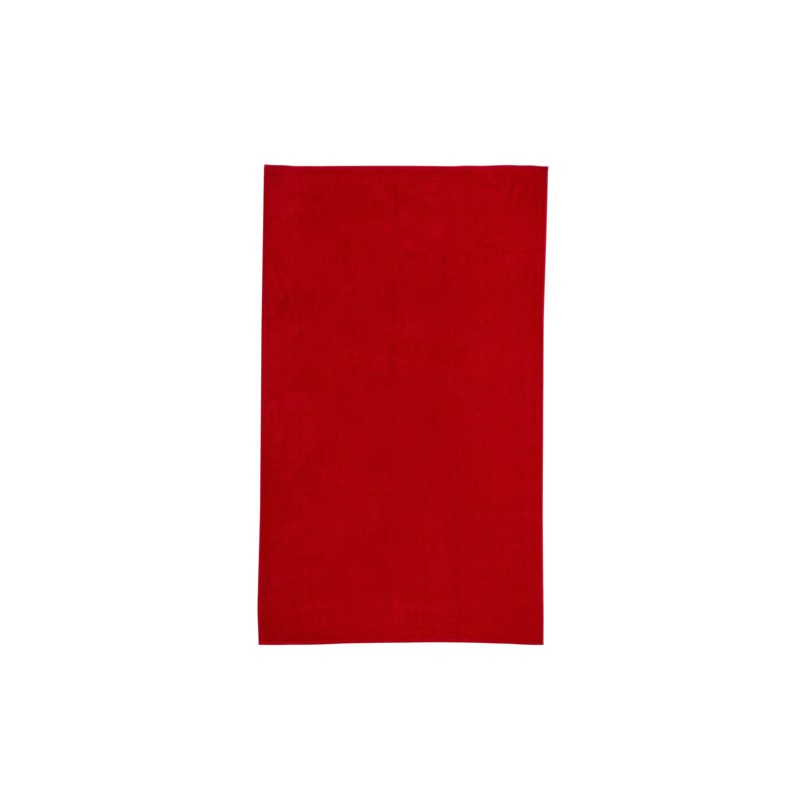 secaneta TOALLA 100X160 JACQUARD TERC.LISO ROJO