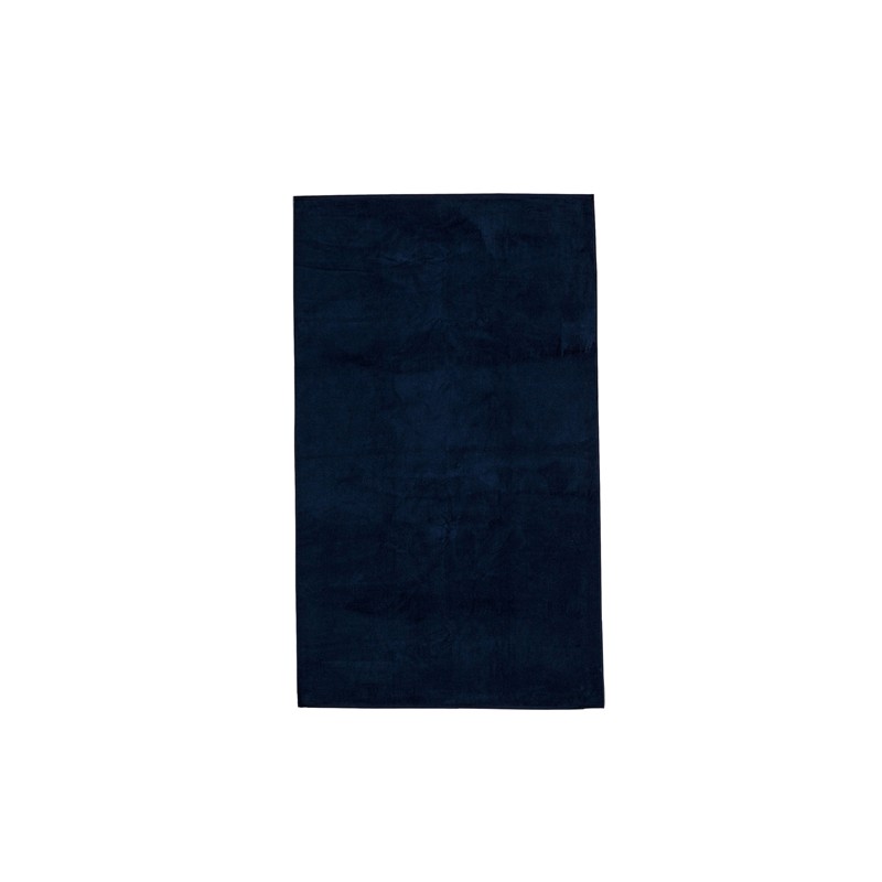 secaneta TOALLA 100X160 JACQUARD TERC.LISO MARINO