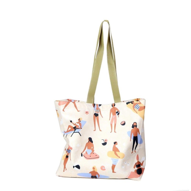 secaneta BOLSO DE PLAYA 48X33X14 ESTAMPADO DIGITAL TUMBOLALÁ