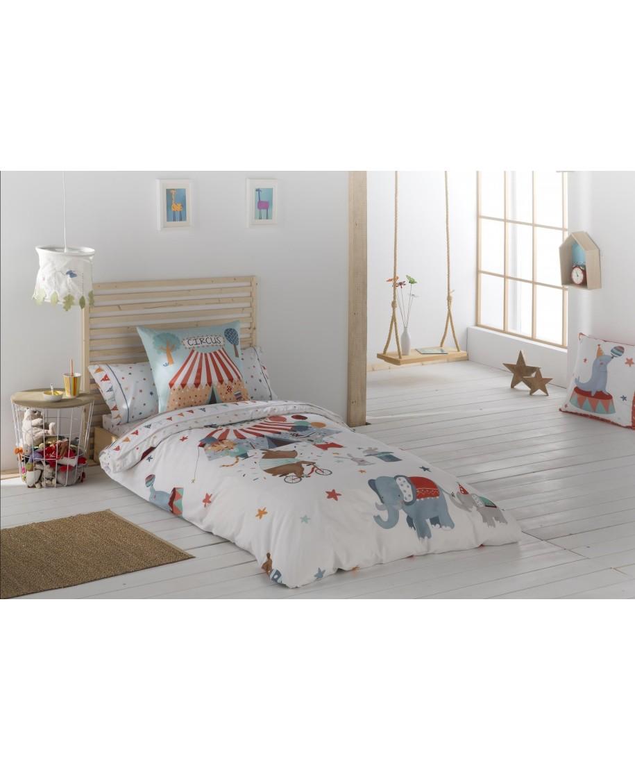 tejidos jvr FUNDA NORDICA MODELO CIRCUS Grandes descuentos