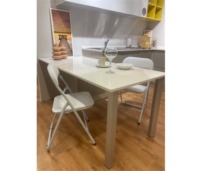 Conforama Silla plegable ALIZEE III blanca Descuentos del mes