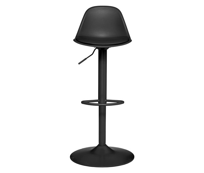 Conforama Taburete ajustable AIKO color negro