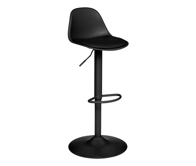 Conforama Taburete ajustable AIKO color negro Descuento