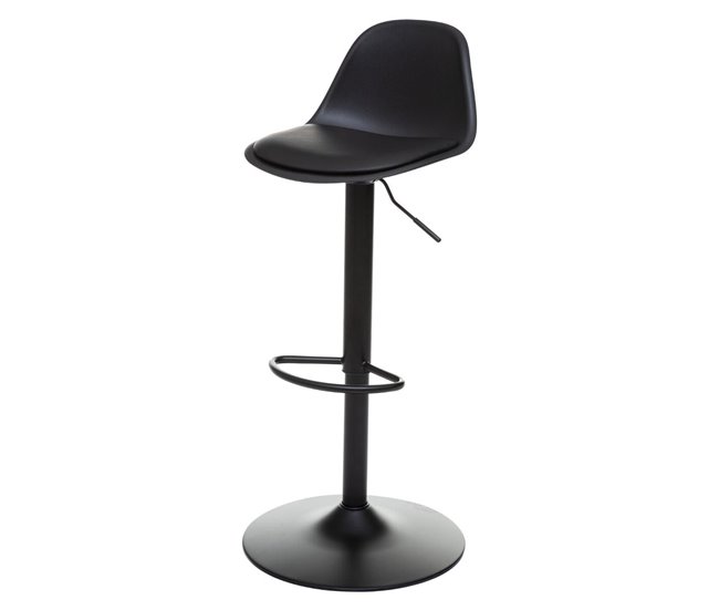 Conforama Taburete ajustable AIKO color negro Descuento