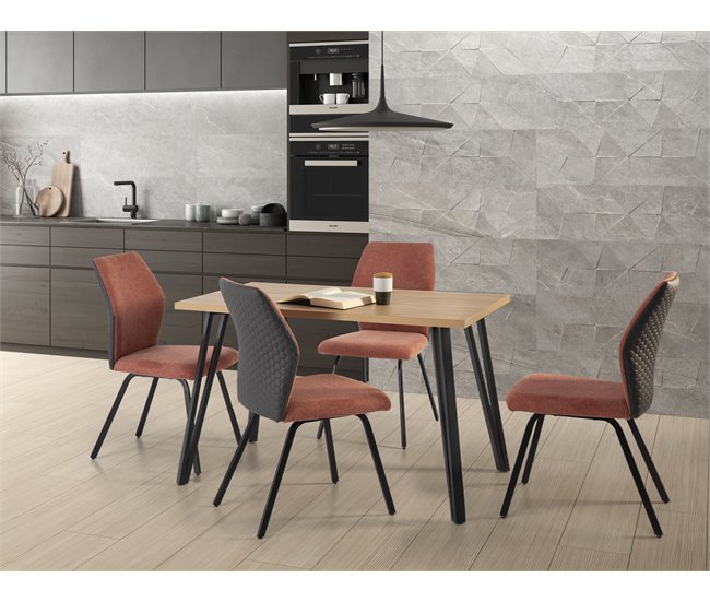 Conforama Mesa de cocina fija XANA II 120x70cm Tienda