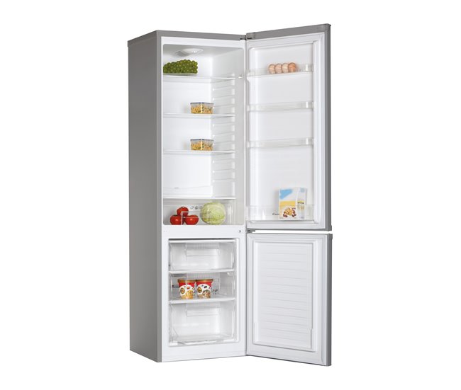 Conforama Frigorífico combi 179 4M 252L inox CANDY CCG1S 518EX Grandes descuentos