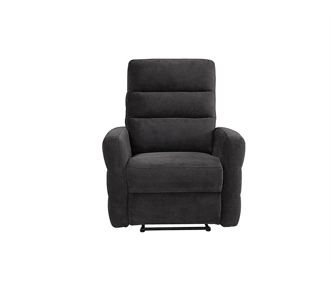 Conforama Sillón relax manual ZEUS color gris