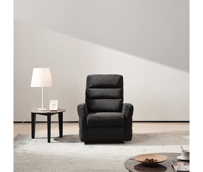 Conforama Sillón relax manual ZEUS color gris 2025