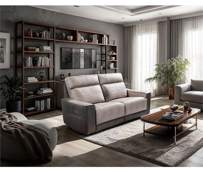 Conforama Sofá relax eléctrico 3 plazas MOON Gran oferta