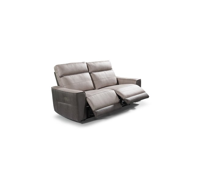 Conforama Sofá relax eléctrico 3 plazas MOON Gran oferta
