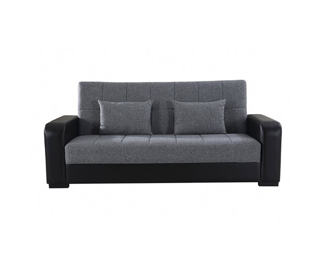Conforama Sofá cama PRIMA color grisy negro
