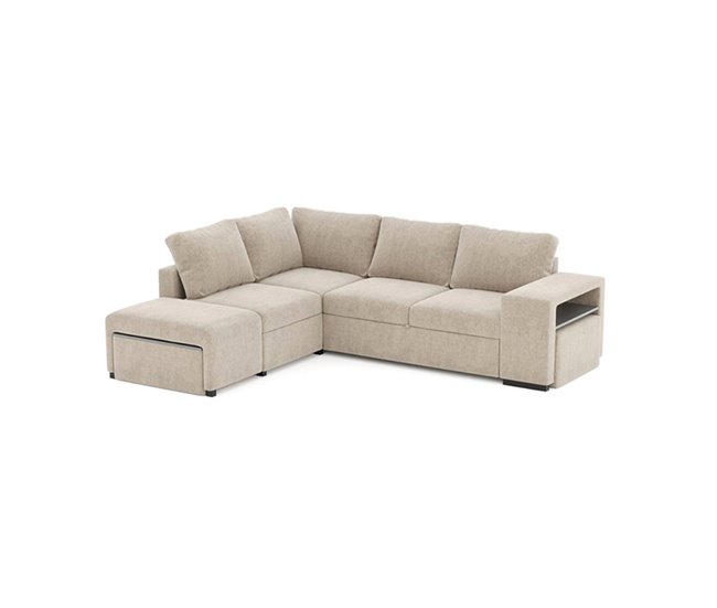 Conforama Rinconera ELTONEL con cama reversible camel