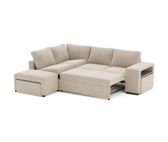 Conforama Rinconera ELTONEL con cama reversible camel Últimos 3 días