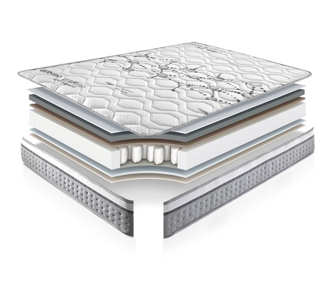 Conforama Colchón de muelles ensacados Invictus 4.0 SOMNALIS 135x190cm Precio de fábrica
