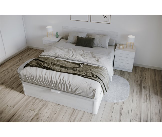 Conforama Canapé ARTIC BOX 135x190cm. madera Ártico Solo hoy