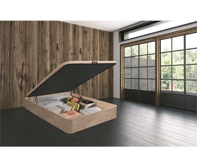 Conforama Canapé madera WOOD SPACE roble 135x190cm Promoción trimestral