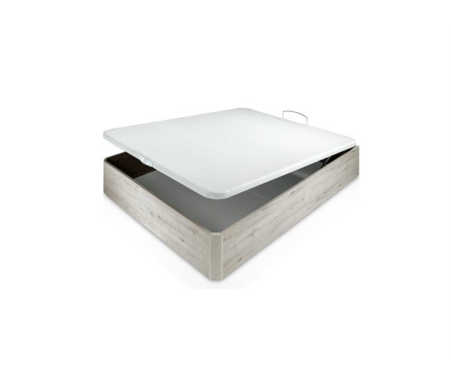 Conforama Canapé madera WOOD SPACE snow 135x190