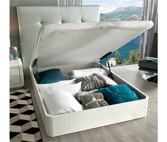 Conforama Canapé blanco PIKOLÍN FLOOR 3D PLUS 135x190 cm Liquidación