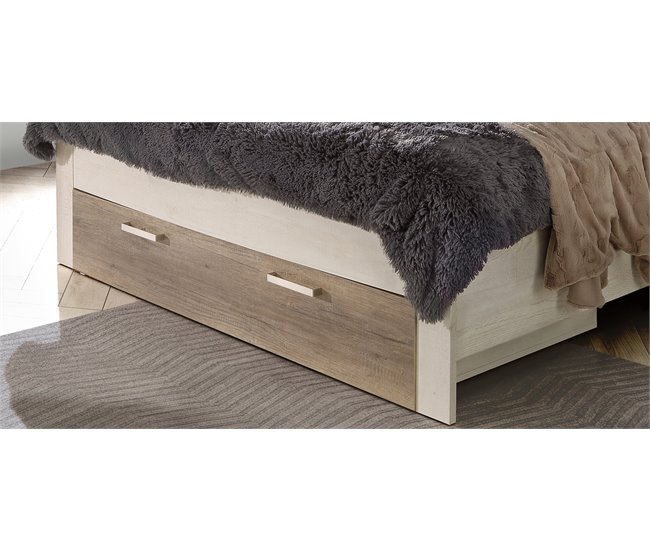 Conforama Cama de matrimonio 150x190 cm VERONA Grandes ahorros