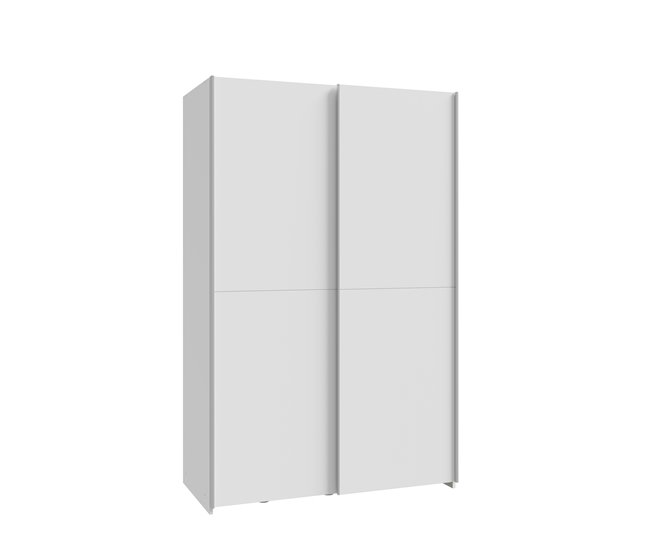 Conforama Armario MANDALORE II puertas correderas 120x190cm blanco Mejor oferta
