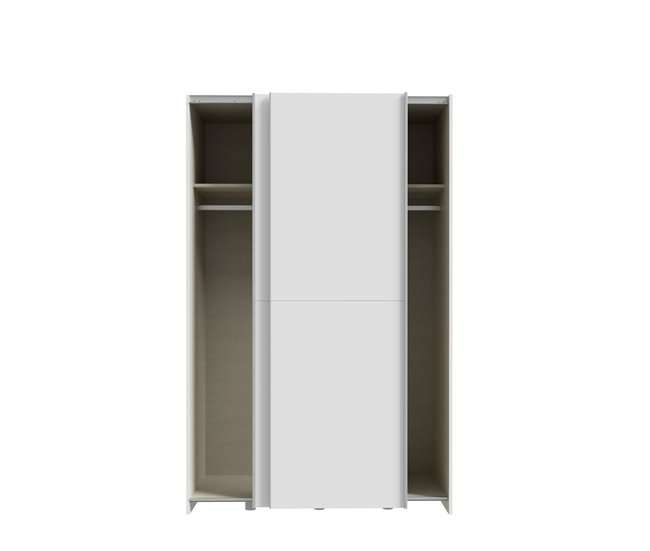 Conforama Armario MANDALORE II puertas correderas 120x190cm blanco Mejor oferta