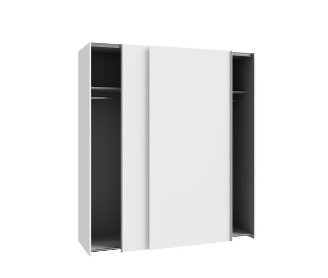 Conforama Armario MANDALORE II puertas correderas 170x190cm blanco Rebajas online