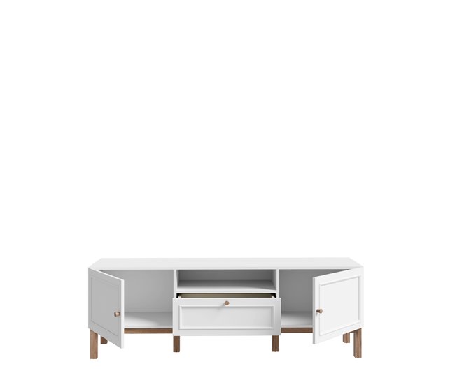 Conforama Mueble tv 159 6 cm gris claro LISZT Envío gratis