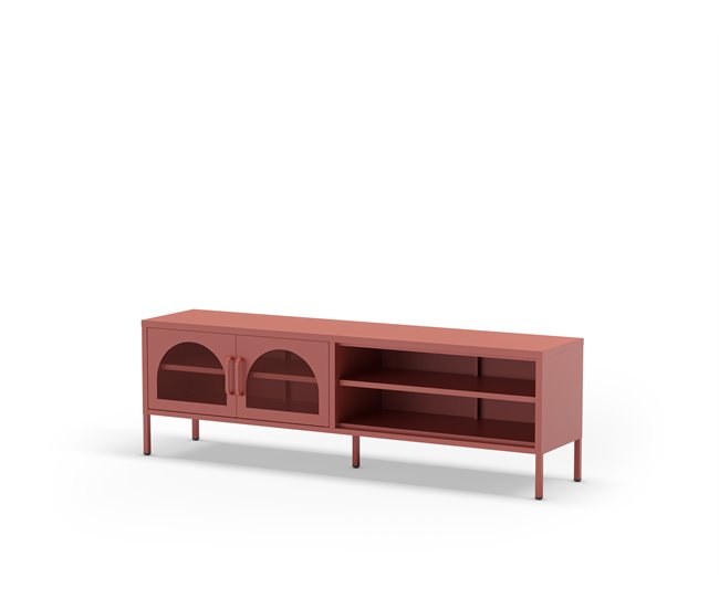 Conforama Mueble tv DIORA 160cm terracota Oferta especial