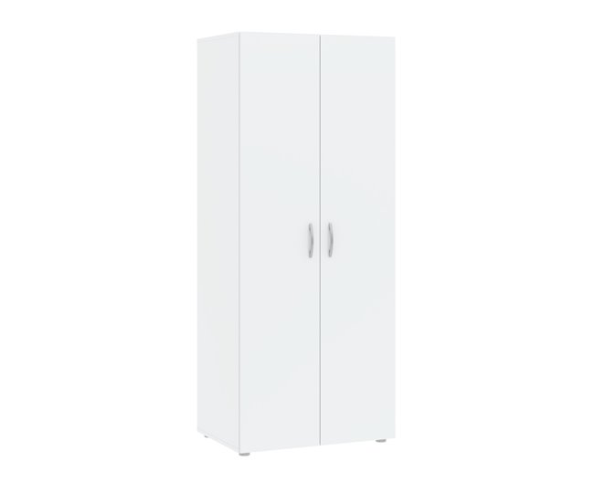 Conforama Armario SERIE LEADER puertas batientes 74x179cm blanco COMPRAR AHORA