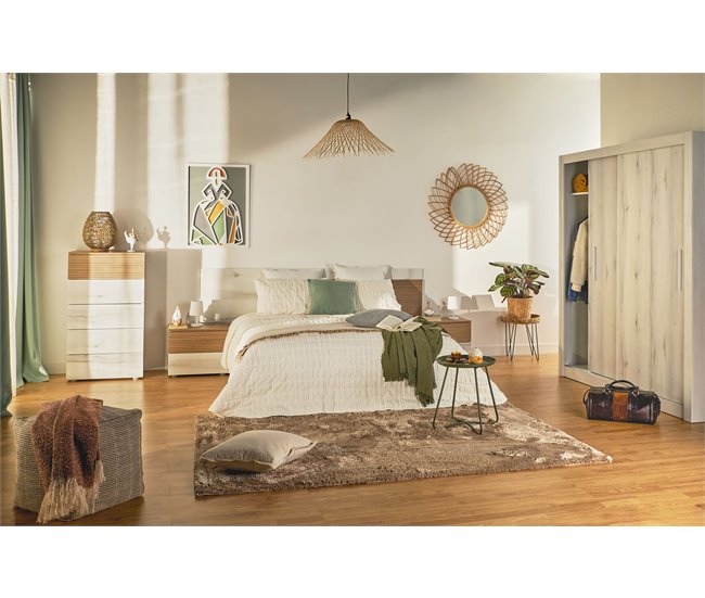 Conforama Cama BARI 150 x 190 cm con somier incluido Último día