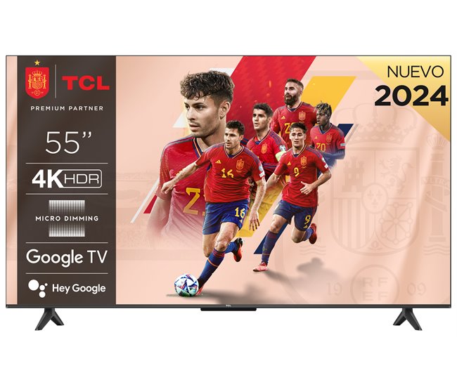 Conforama TV 55 pulgadas TCL 55P61B Smart TV 3 HDMI 1 USB